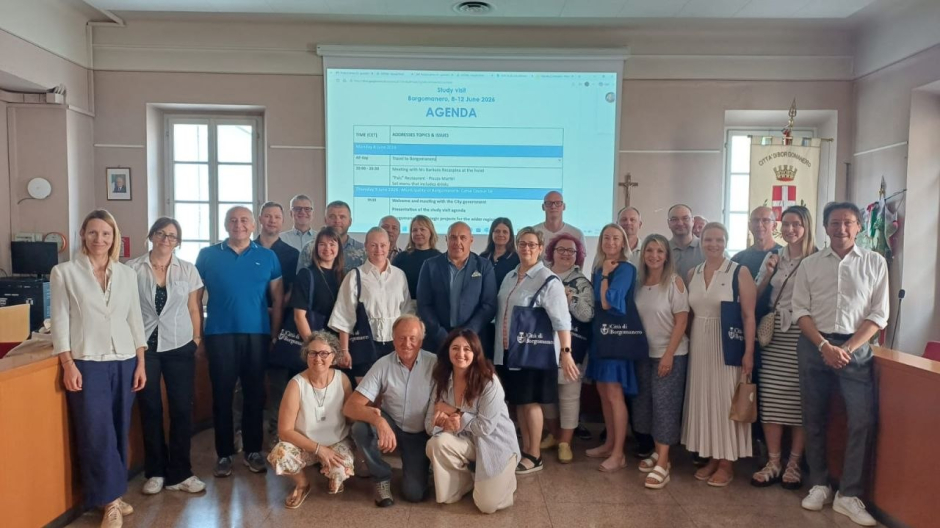Conclusa la visita della delegazione estone sul territorio